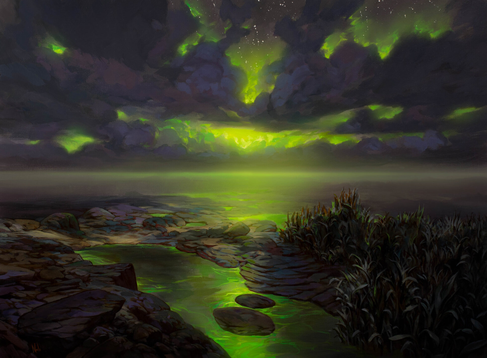 Noah-Bradley_Magic-the-Gathering_BarrenMoor