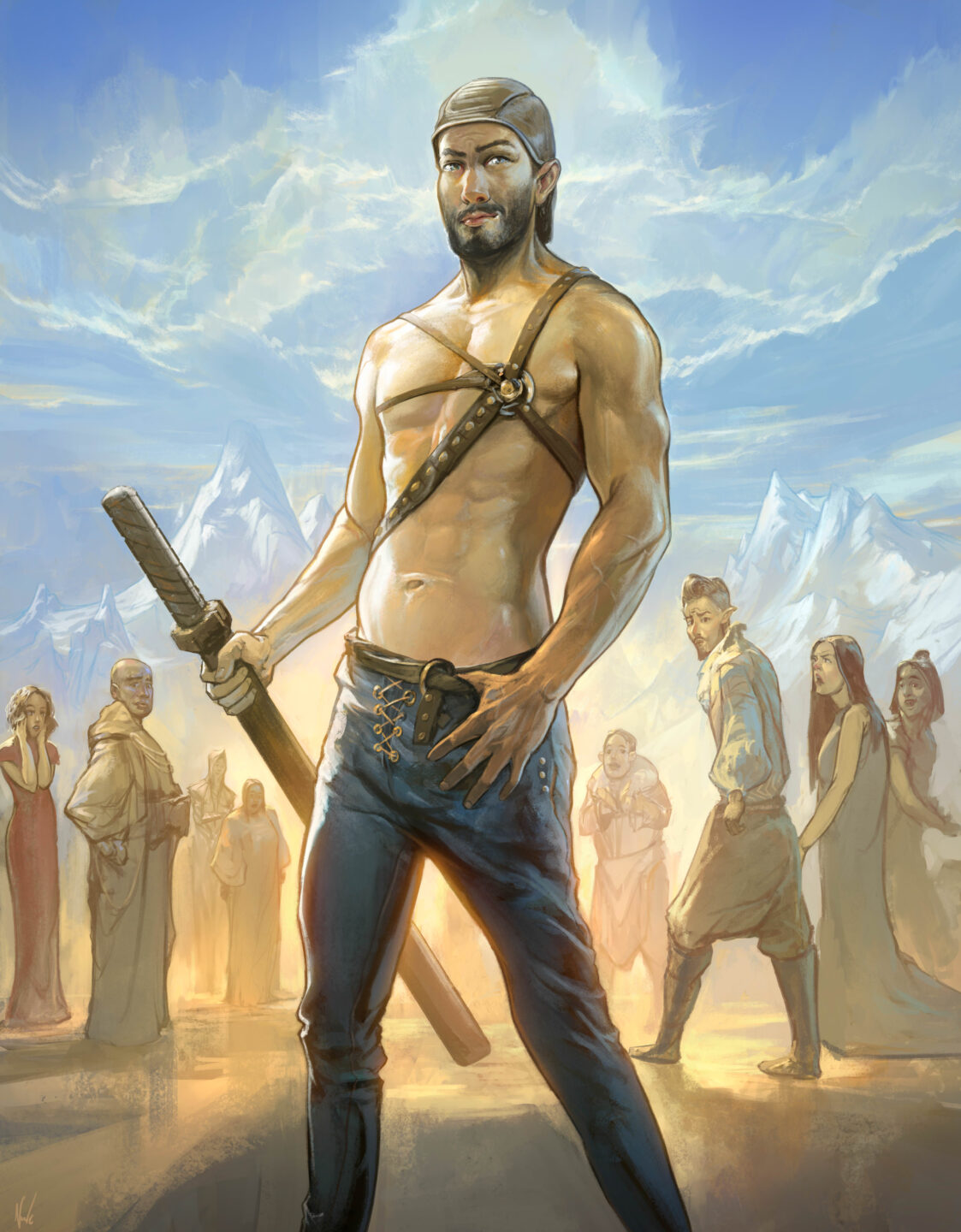 Noah-Bradley_Magic-the-Gathering_Squire