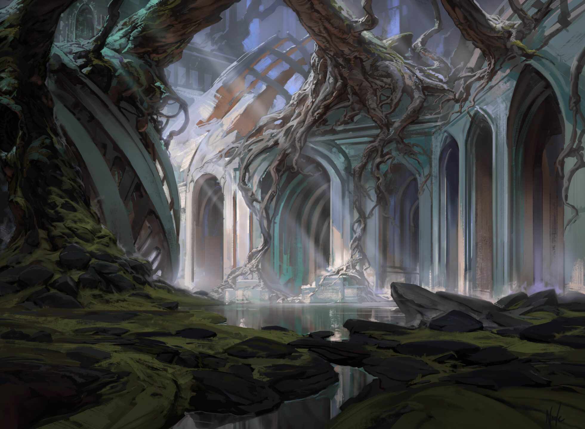 Noah-Bradley_Magic-the-Gathering_SwampDimir