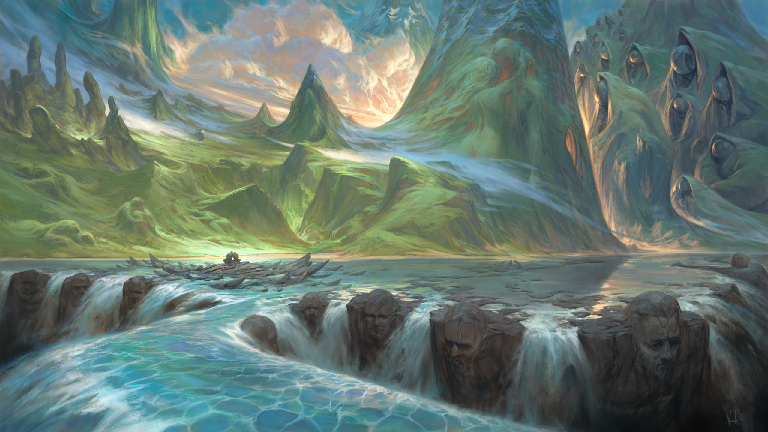 I Made a World For Us by Noah Bradley