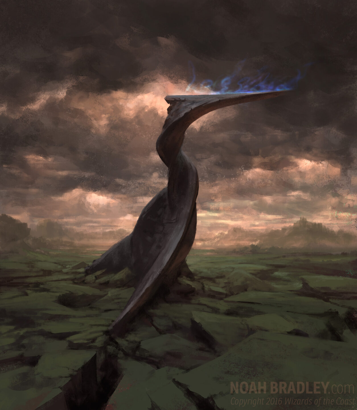 Noah-Bradley_clue-stone