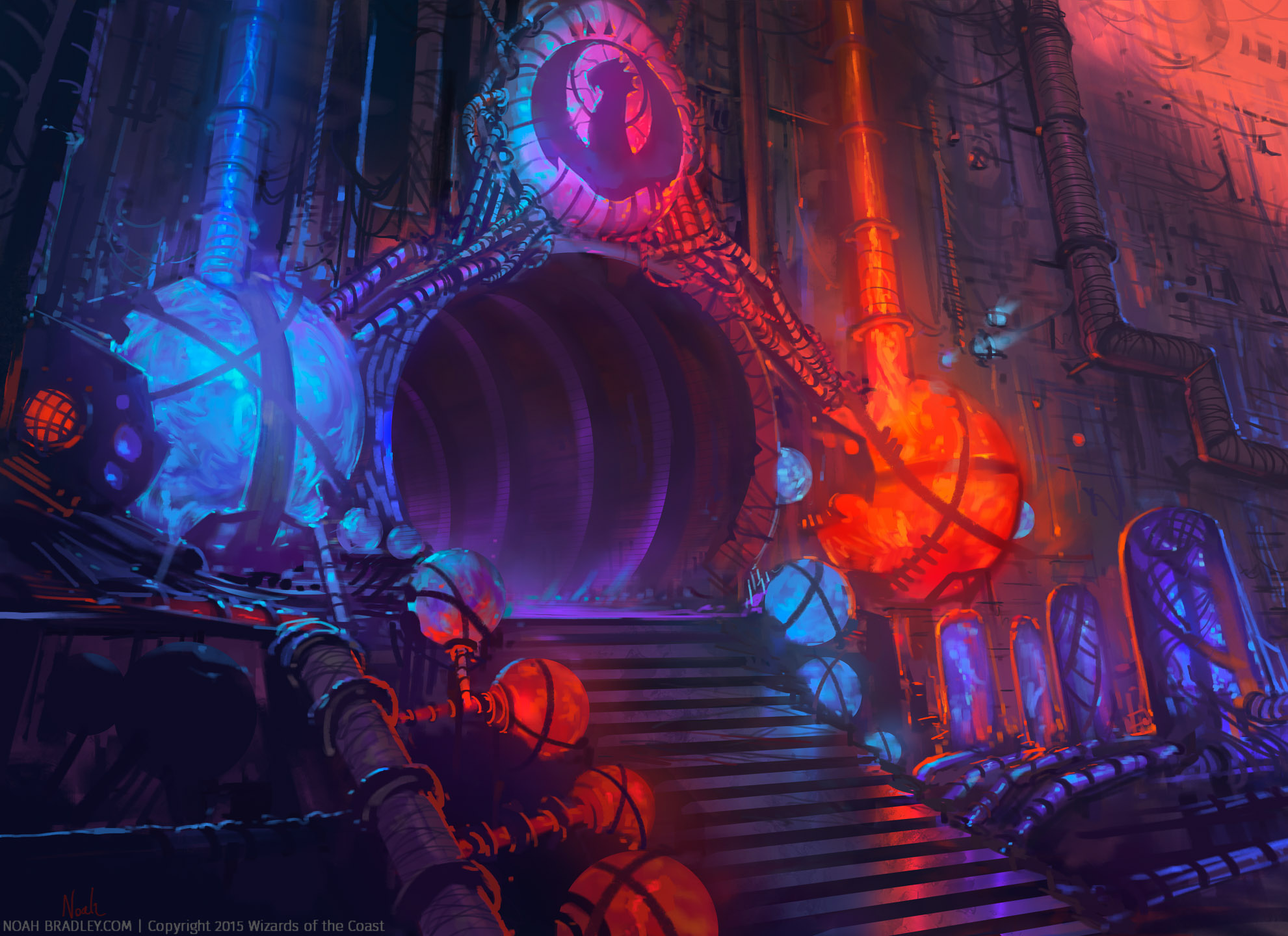 Noah-Bradley_izzet-guildgate