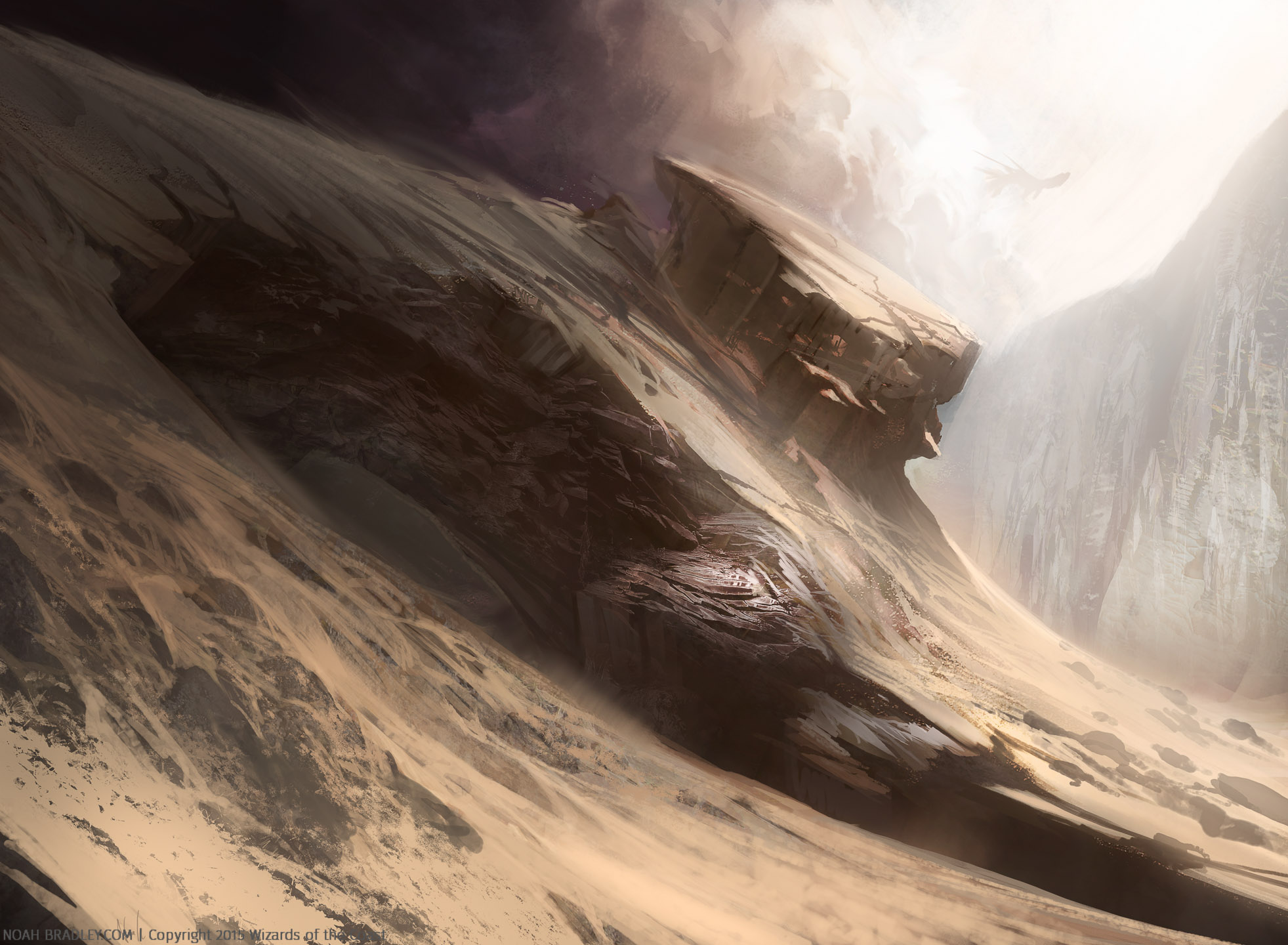Noah-Bradley_mountain-dragons-of-tarkir