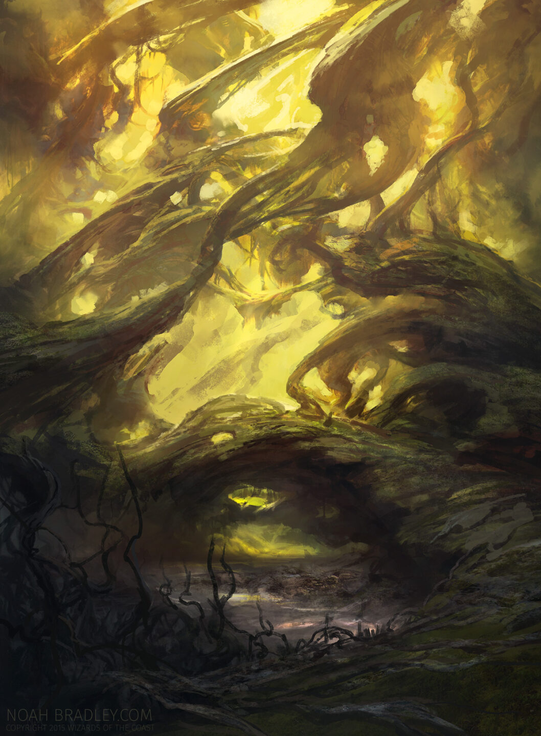 Noah-Bradley_swamp-battle-for-zendikar
