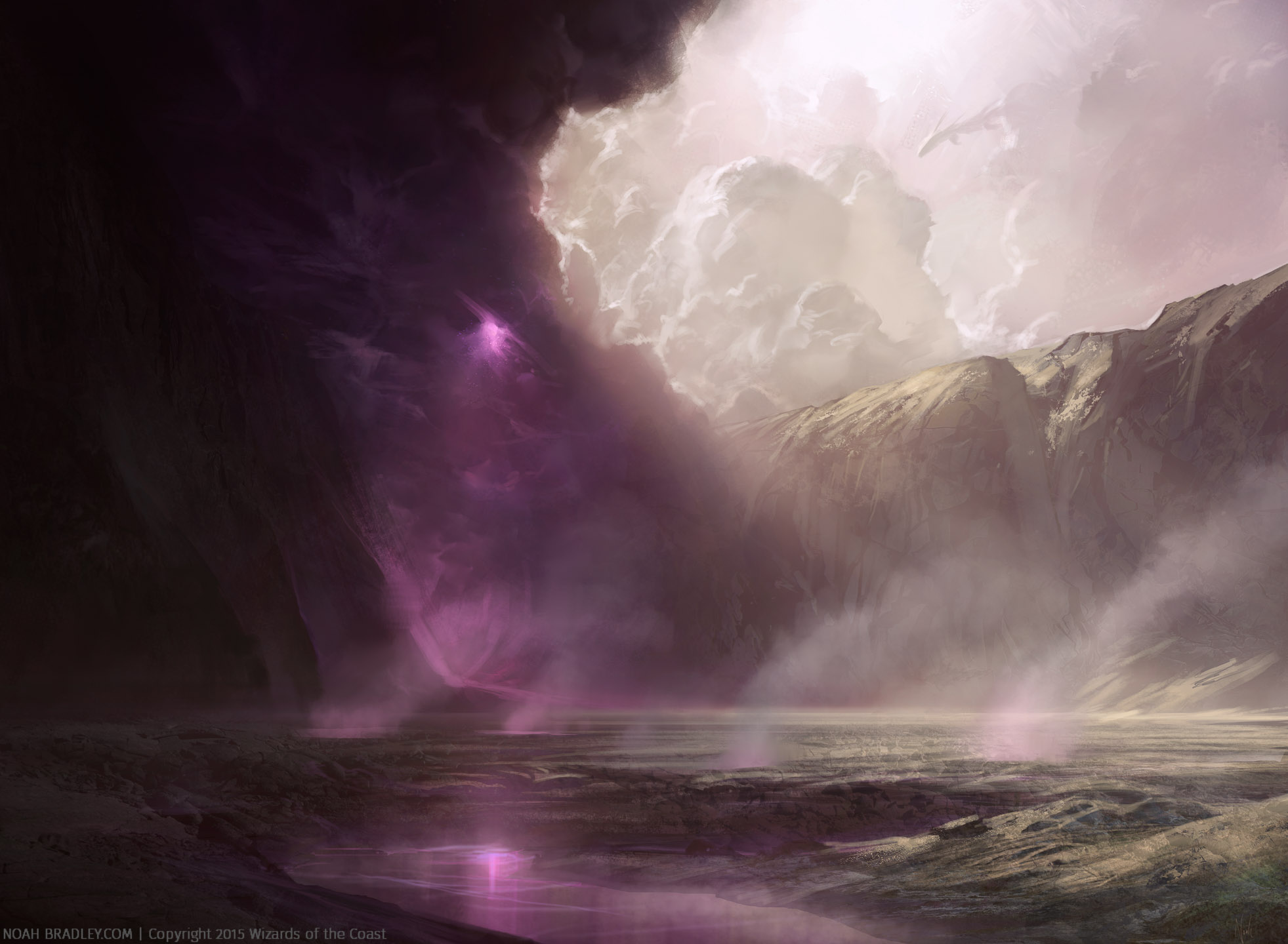 Noah-Bradley_swamp-dragons-of-tarkir