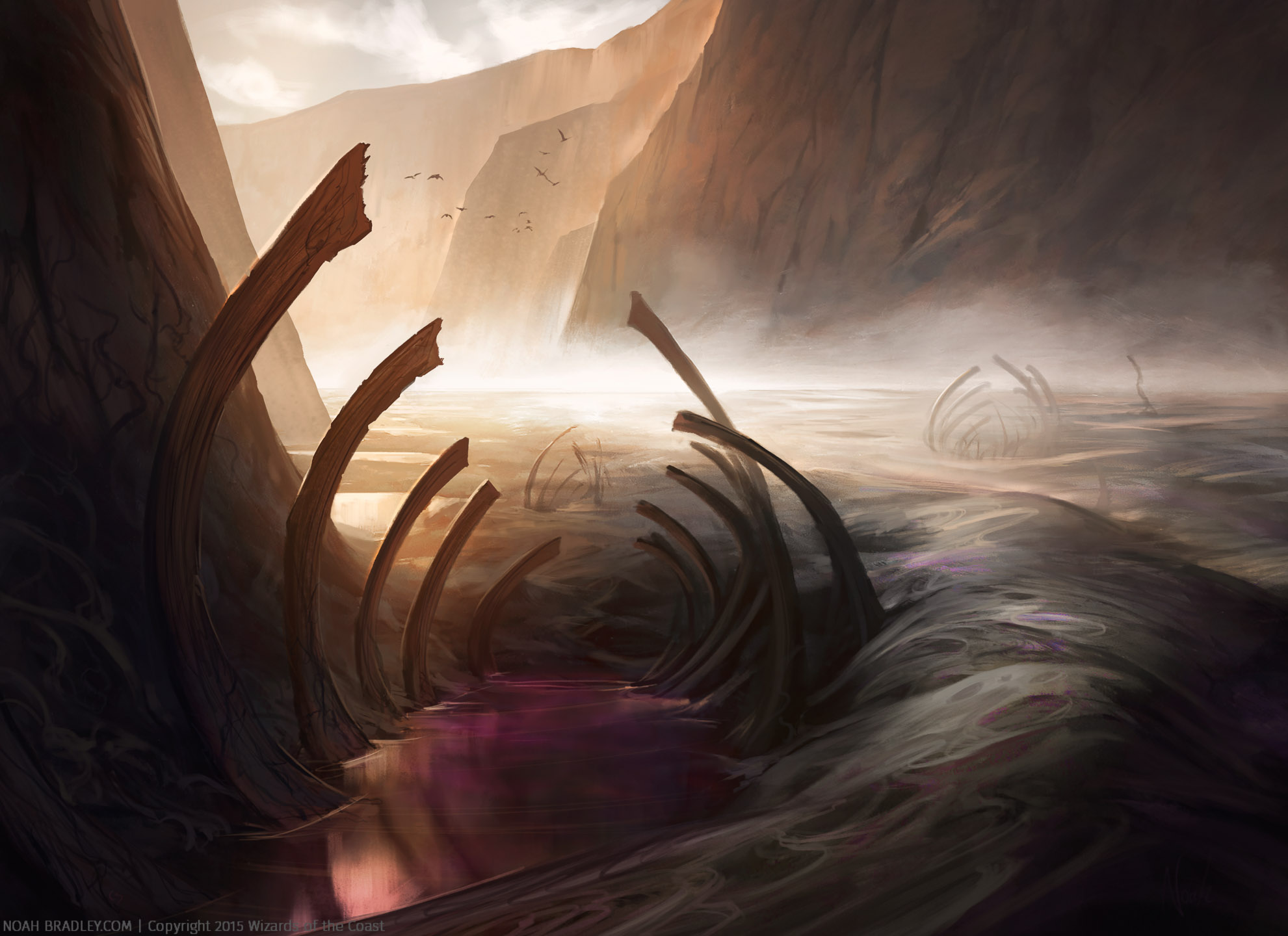 Noah-Bradley_swamp-khans-of-tarkir